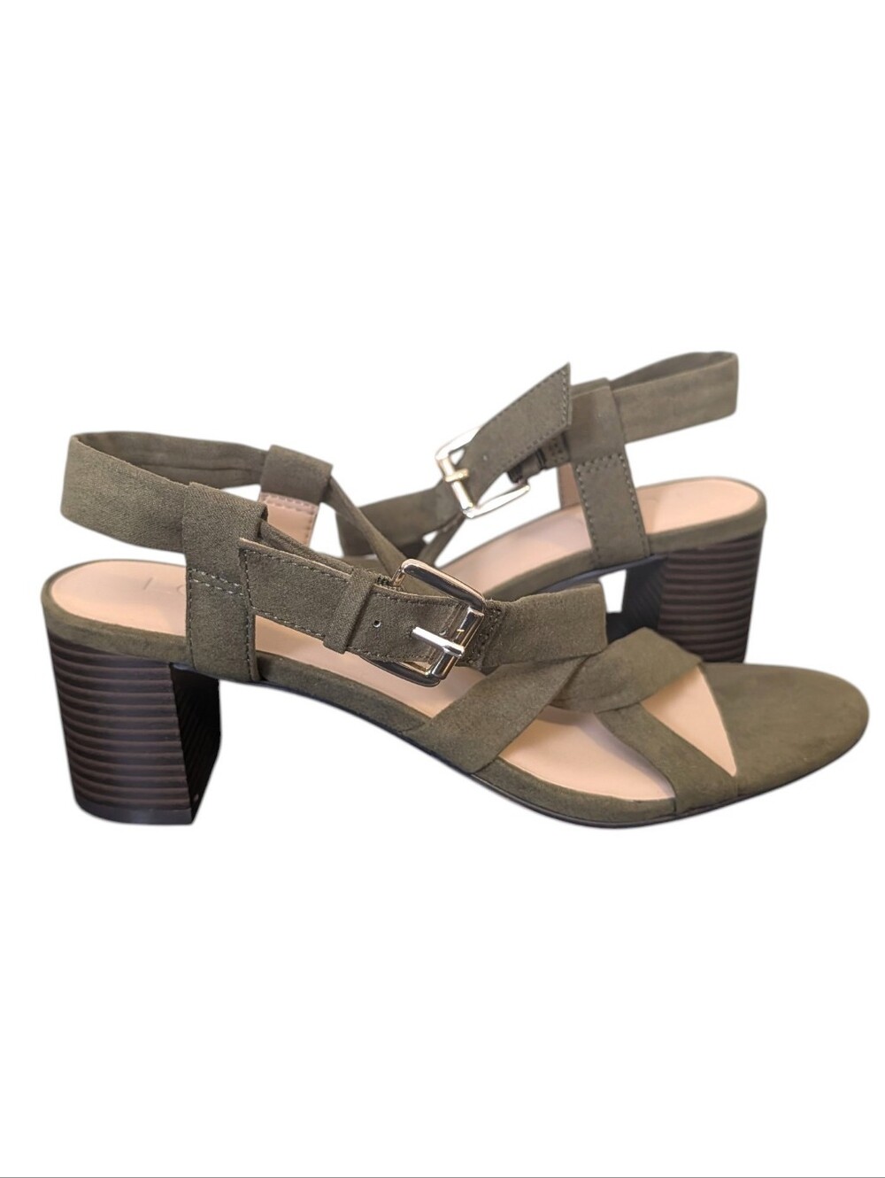 LOFT Strappy Block Heel Sandals